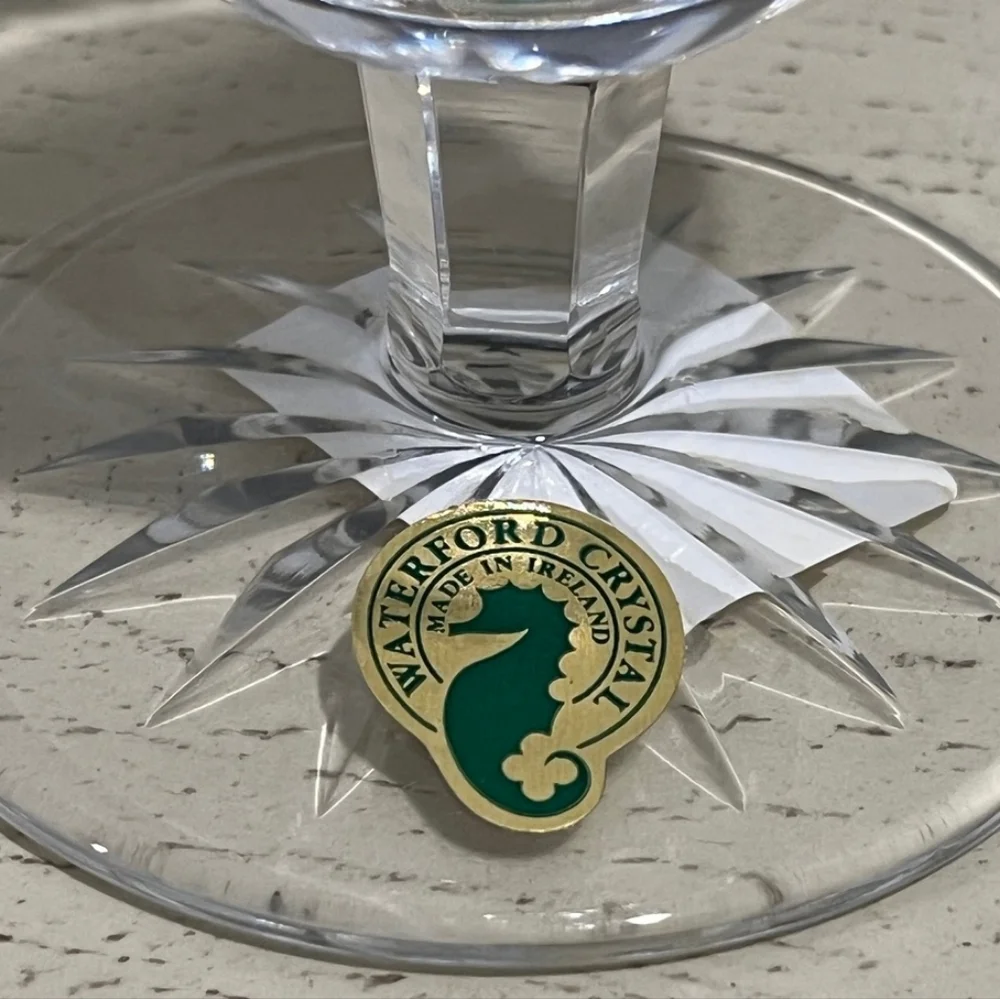 Waterford Lismore Footed Iced Tea/Beverage Glass‎ Vintage But NIB